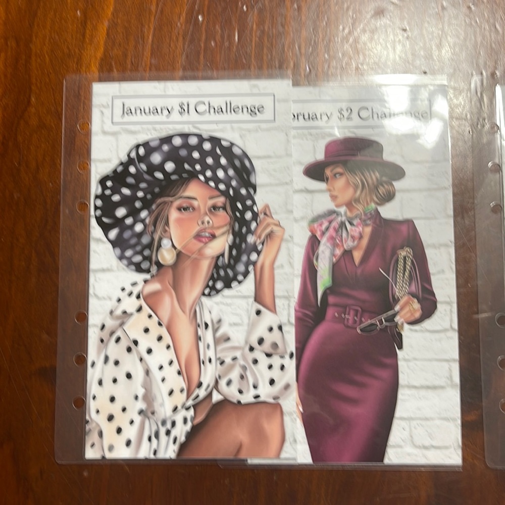 Savings Challenge Cash Envelopes